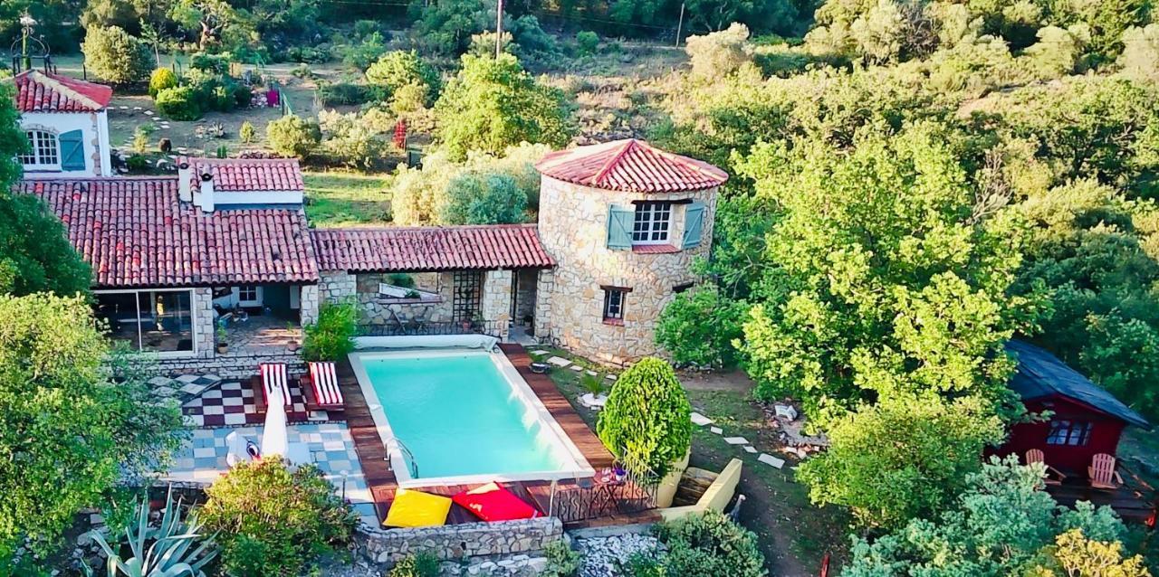 L'Hacienda Maison D'Hotes Bagnols-en-Forêt Esterno foto
